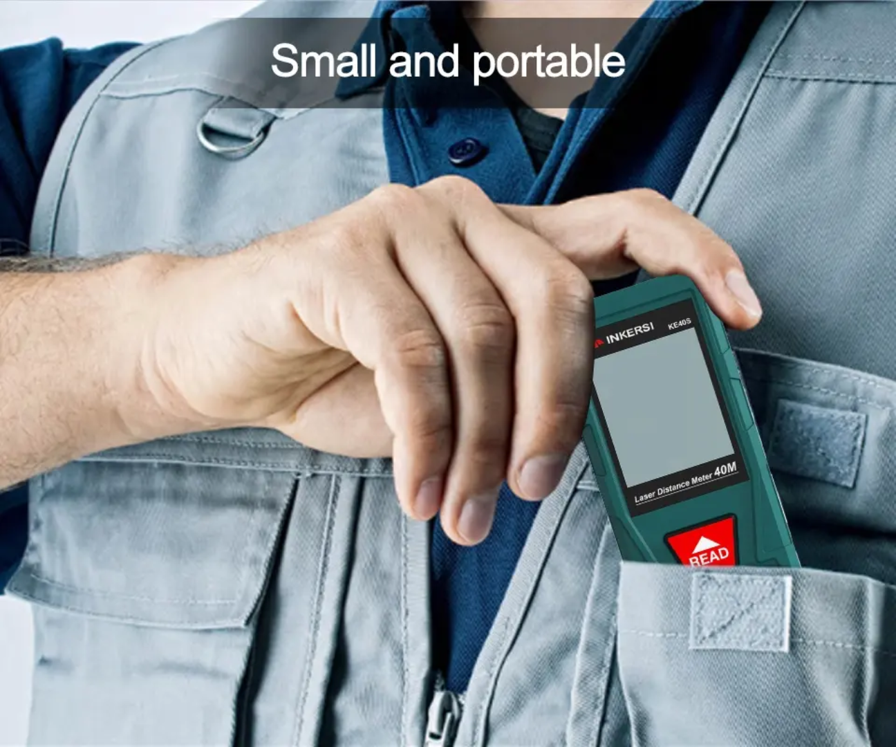 Télémètre Laser Numérique – Mesurez avec Précision jusqu’à 40m