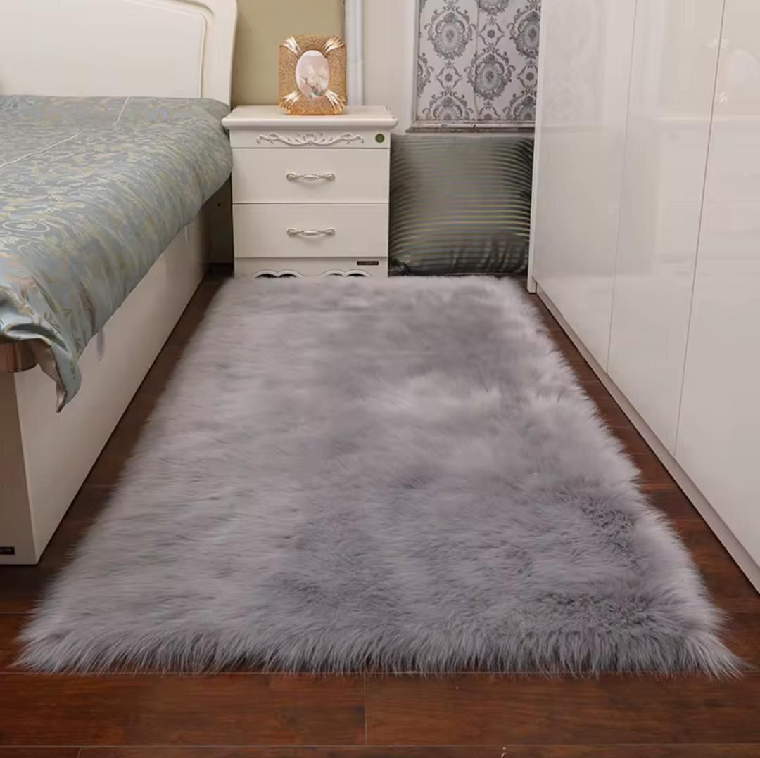 Tapis Descente de Lit 120×60 cm – Douceur & Élégance au Réveil