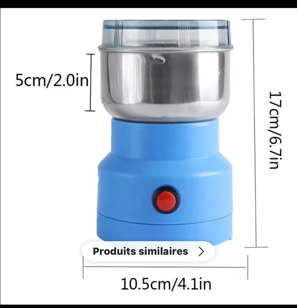 👉 Moulin électrique multifonction – Parfait pour toutes vos graines 🌰