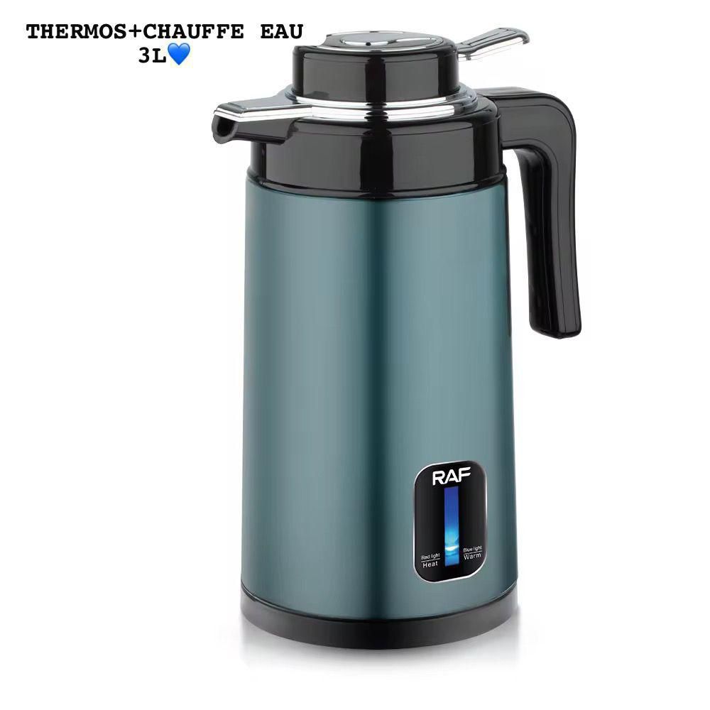 Thermos Chauffe-Eau Électrique RAF 3L – Maintient la chaleur toute la journée 🔥
