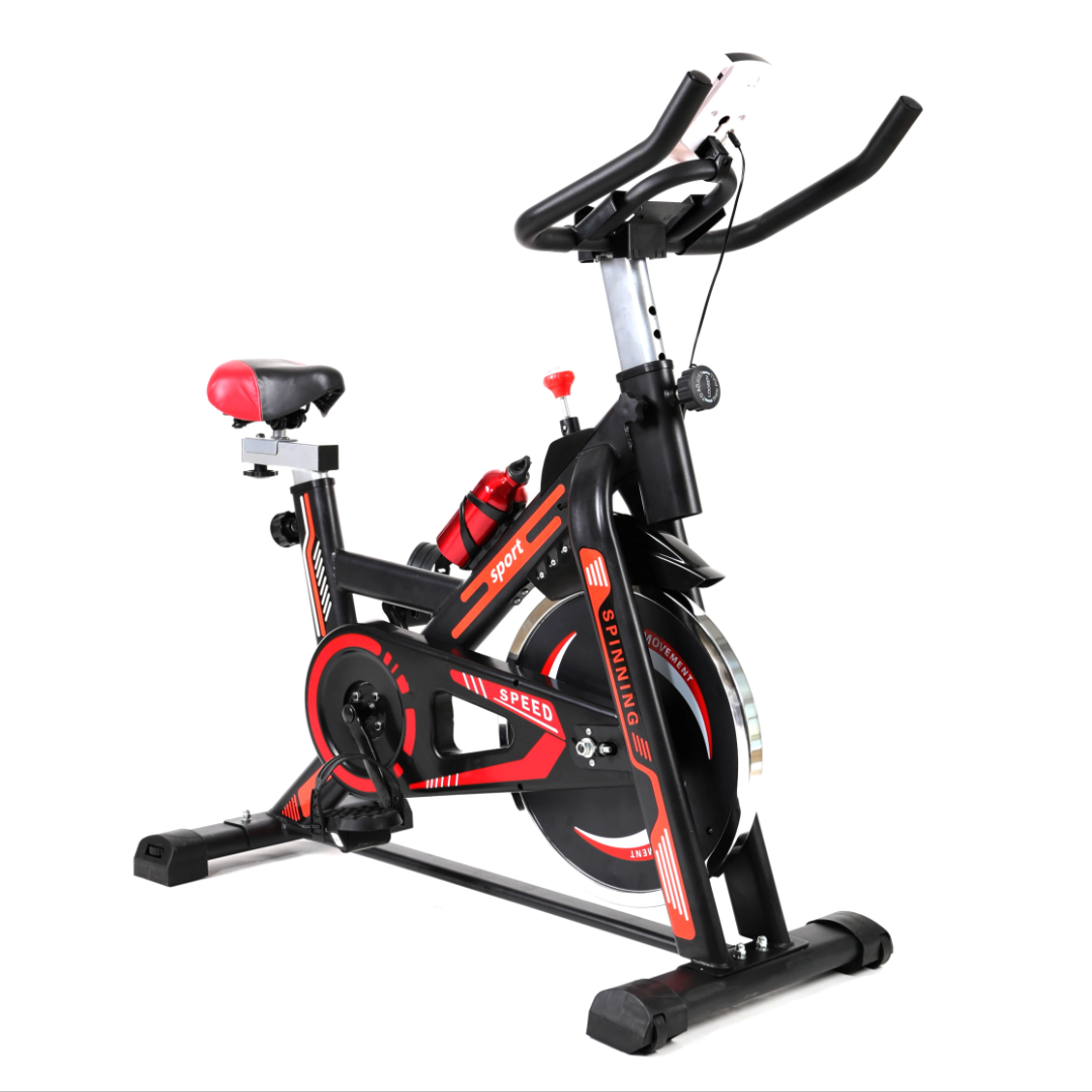 Vélo d'exercice - Machine d'entraînement d'intérieur de forme physique de volant d'inertie de vélo d'exercice