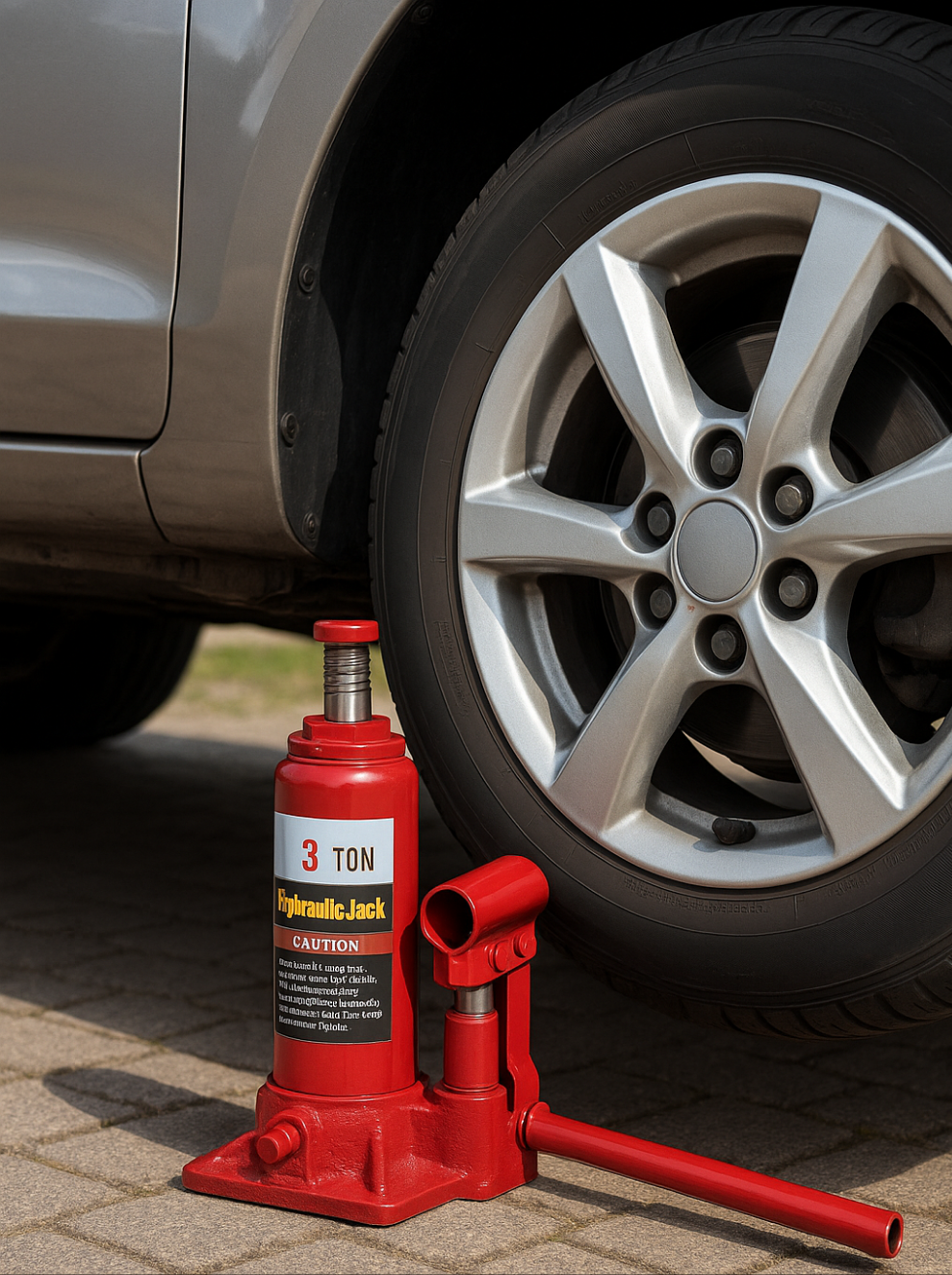 Cric Hydraulique Bouteille 3T – Puissance et Sécurité