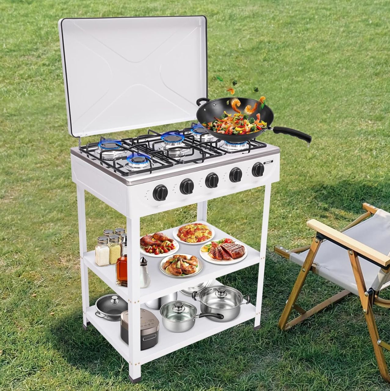 Cuisinière 5 Feux
