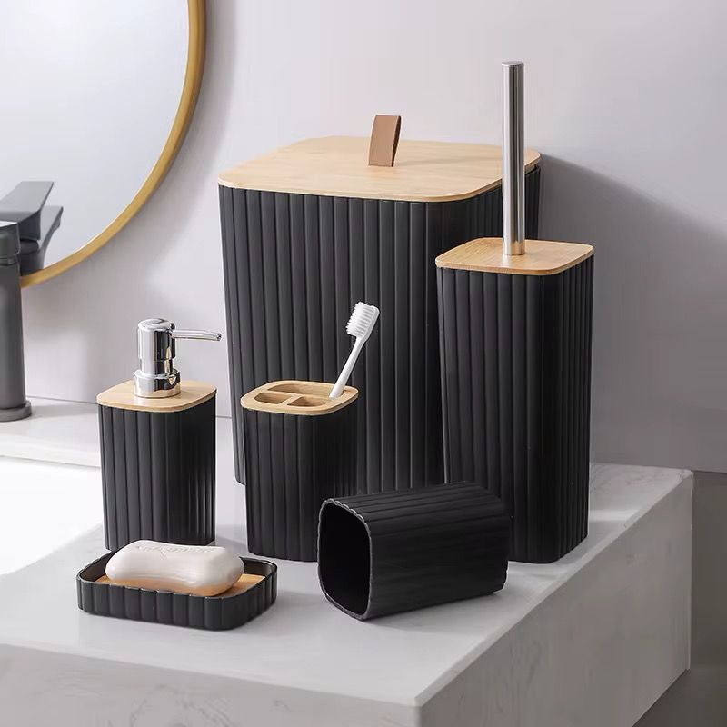 6 Pièces Sets de Salle de Bain