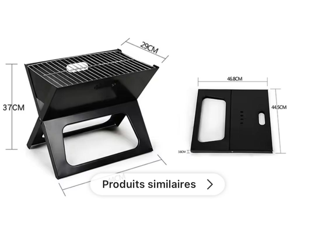 Barbecue Pliable Portable – Emportez-le Partout !