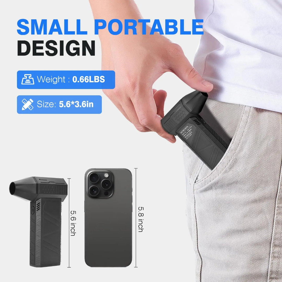 Souffleur Électrique USB – Nettoyage Puissant pour Claviers, Voitures et Recoins