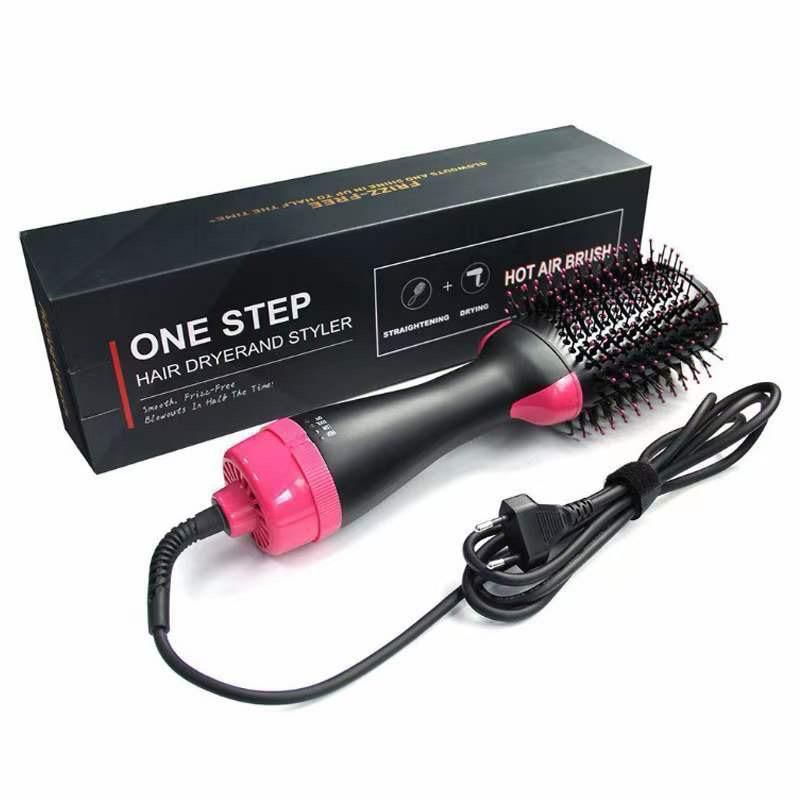 Brosse Lissante 2 en 1 – Sèche et Lisse en Un Seul Geste !