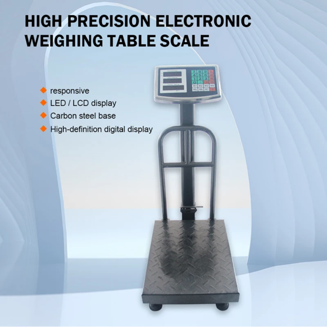 Balance électronique industrielle 500kg – Plateforme de pesage haute précision