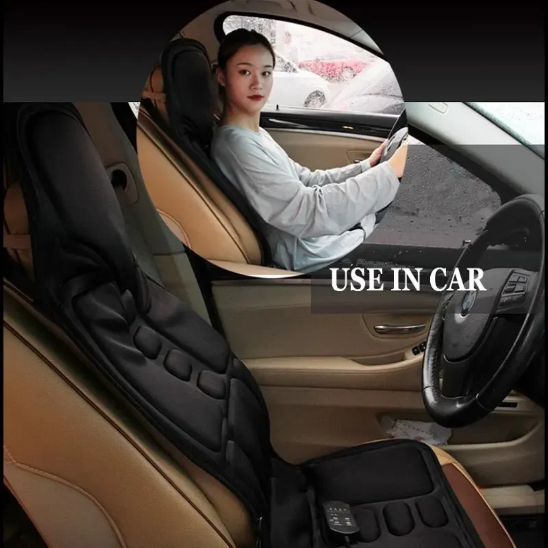 Coussin de Massage Électrique – Relaxation du Dos, Nuque et Lombaires