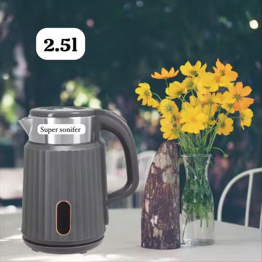 Bouilloire Électrique 2,5L – Grande Capacité et Chauffe Rapide