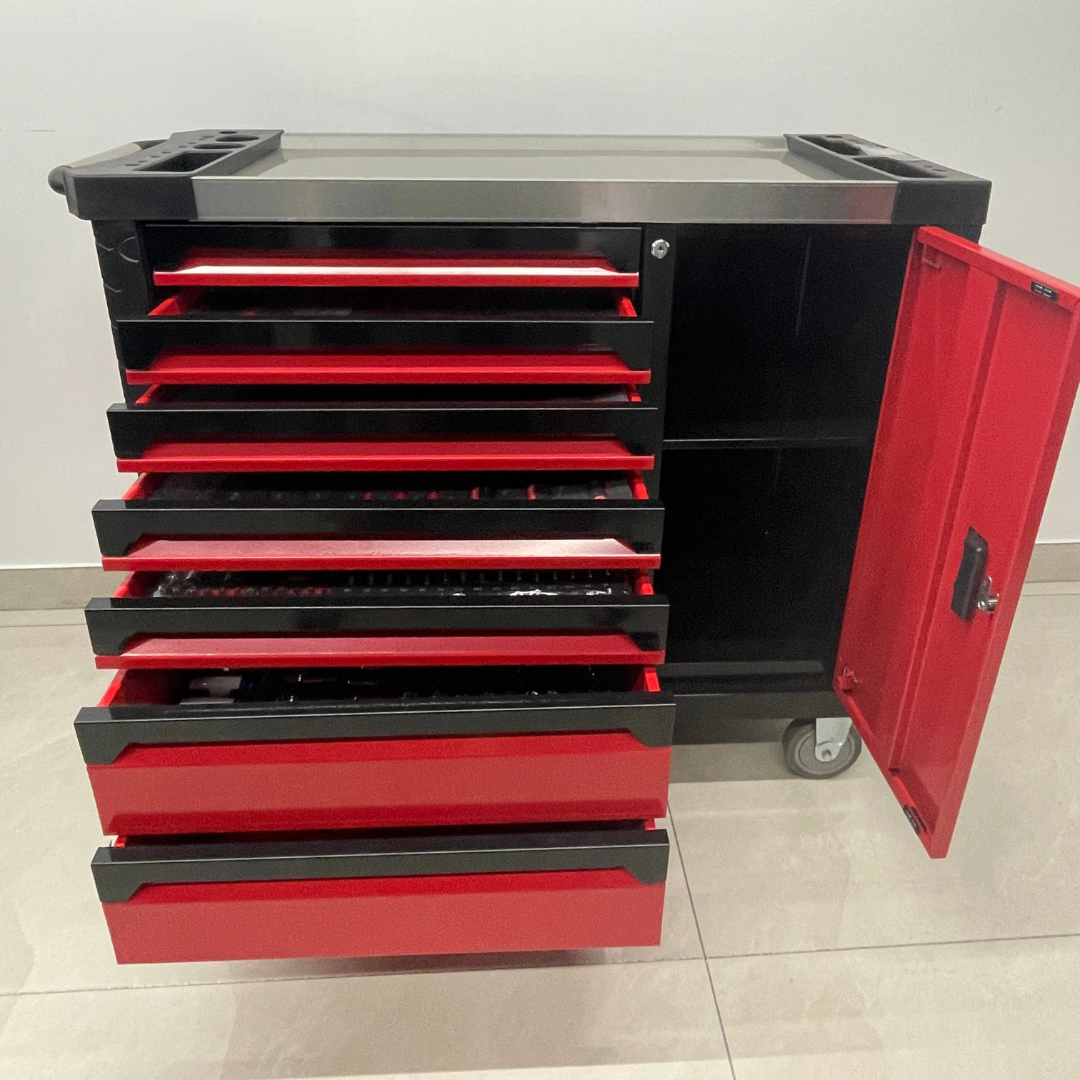 Coffret complet d’outils professionnels 193 pièces – Clés, tournevis, douilles et pinces