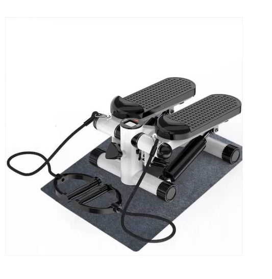 Mini Stepper Fitness avec Élastiques & Compteur – Appareil de Cardio à Domicile