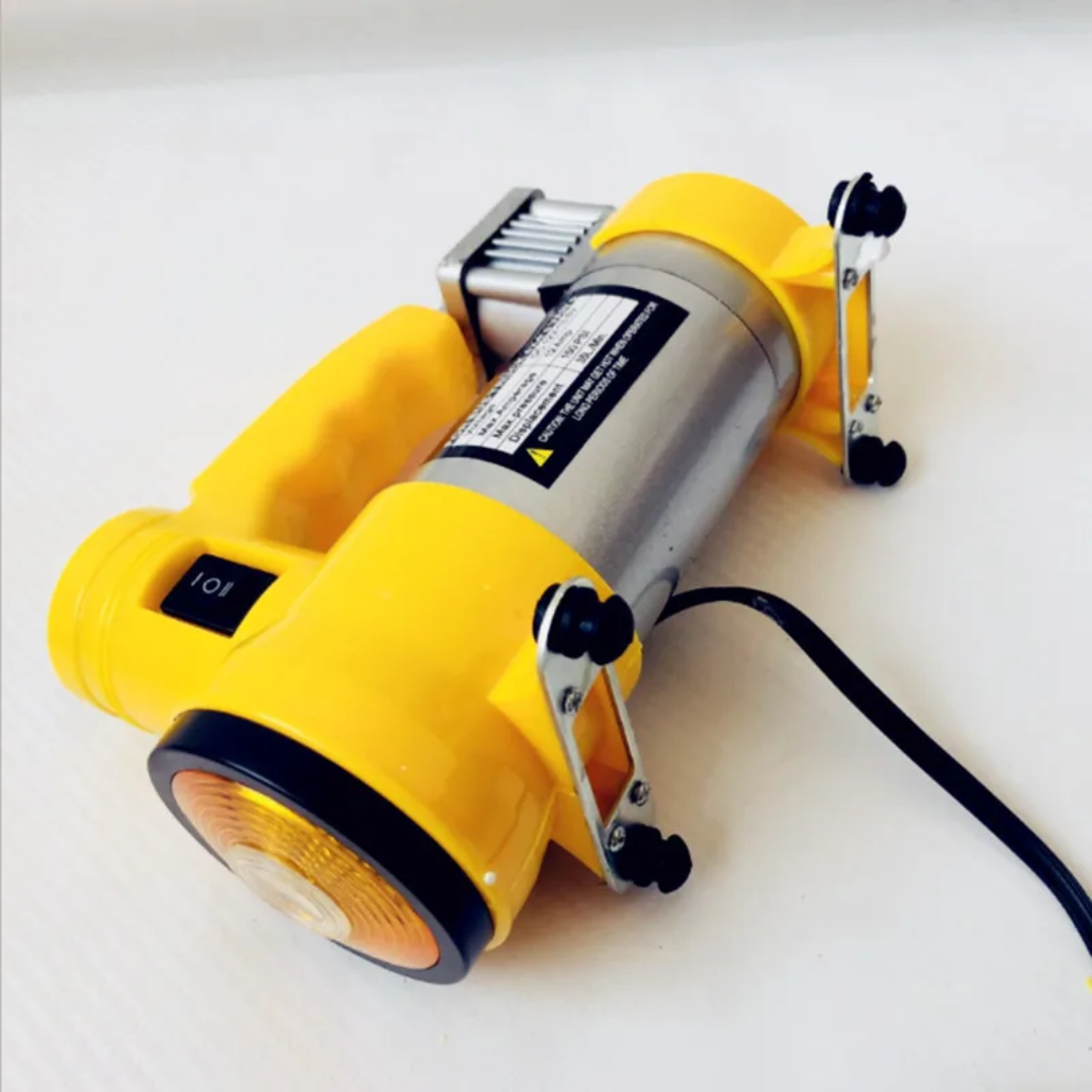 Compresseur d’Air Portable Cyclone 12V – 150 PSI avec Lampe Intégrée
