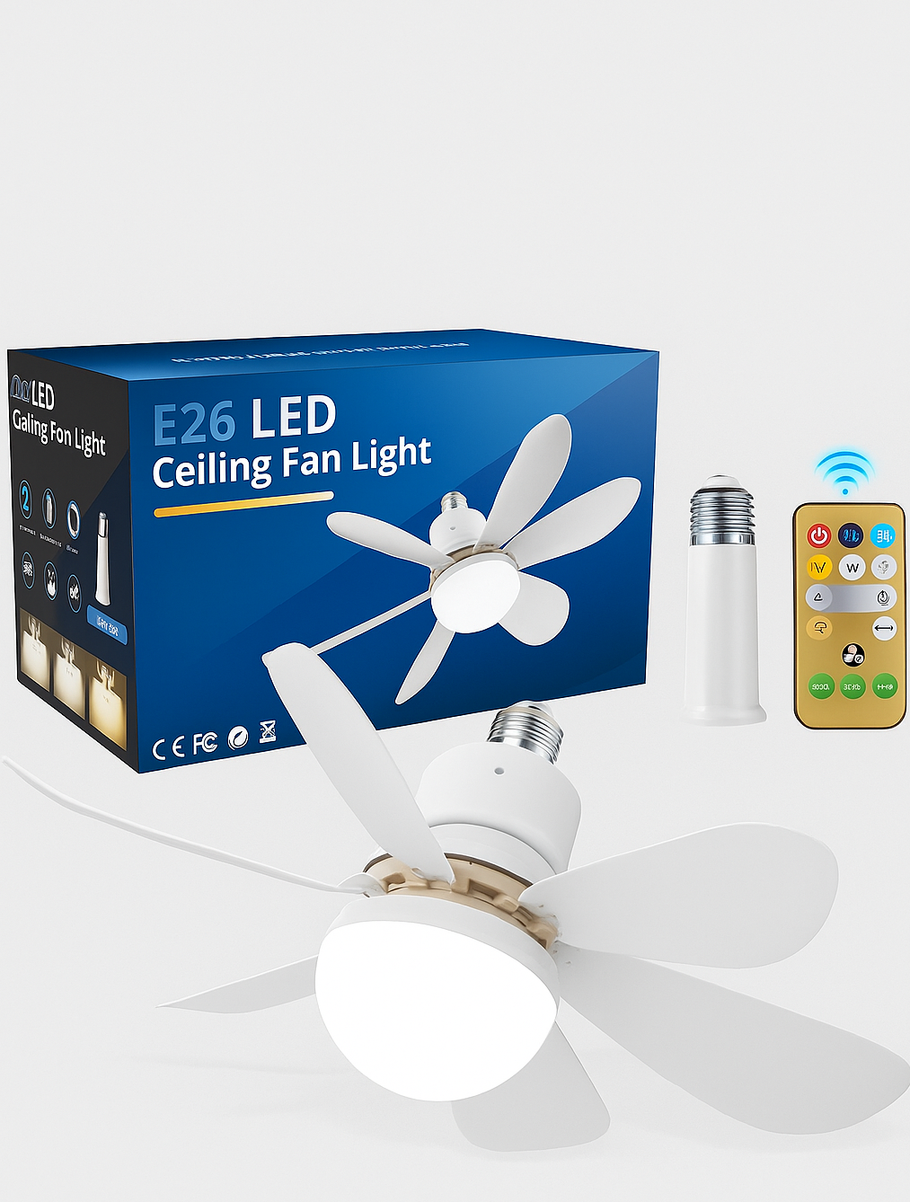 Lumière du ventilateur de plafond