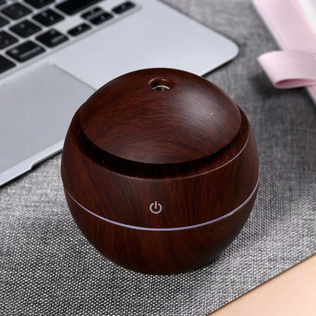 Diffuseur d'Huiles Essentielles & Humidificateur d'Air LED