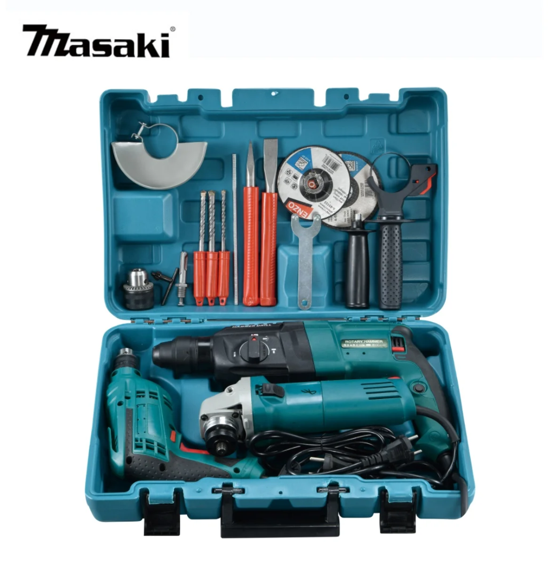 Coffret Perceuse & Meuleuse Électrique Professionnel – Ensemble Complet Makita