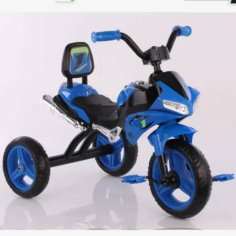 Tricycle Enfant à Pédales – Stable, Confortable et Sécurisé | Plusieurs Couleurs – SenShop2.0