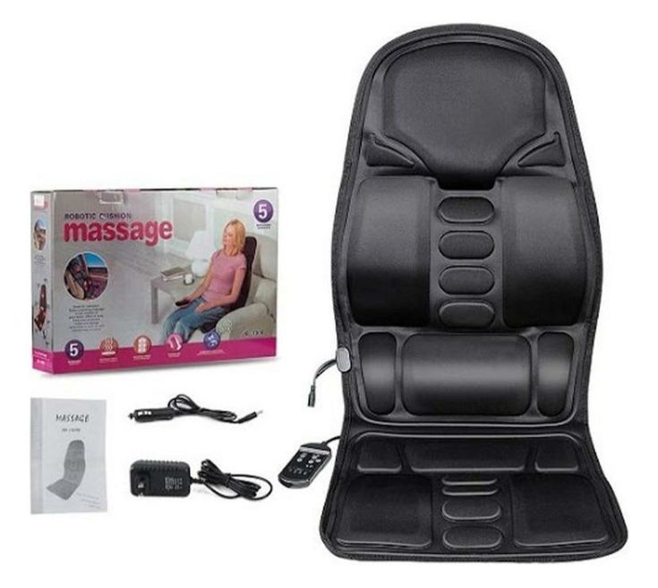 Coussin de Massage Électrique – Relaxation du Dos, Nuque et Lombaires
