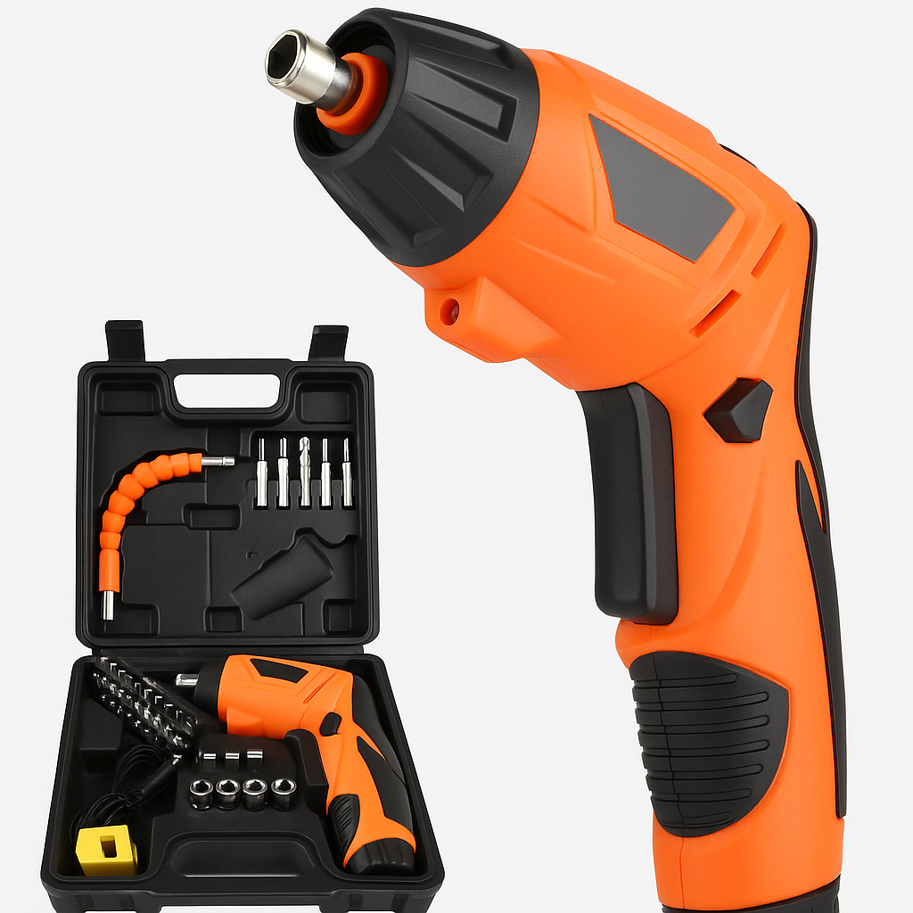 🔧 Tournevis Électrique Rechargeable avec Coffret Complet d’Accessoires