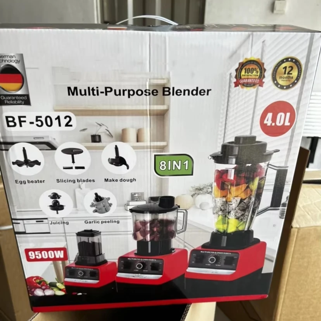 Mixeur Multifonction 8 en 1 – Jus, Viande & Graines | Puissant et Polyvalent