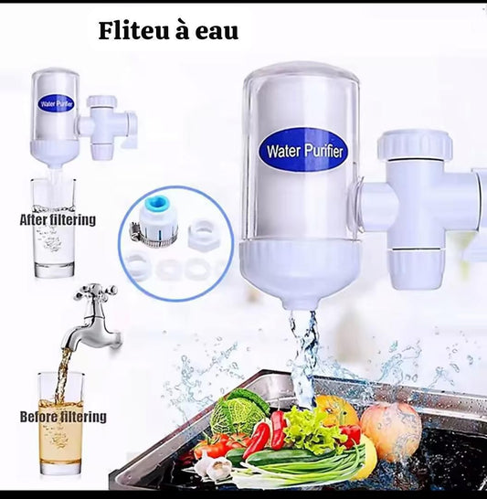 🚰 Robinet Filtrant en Céramique Haute Technologie – Purificateur d’Eau pour Cuisine