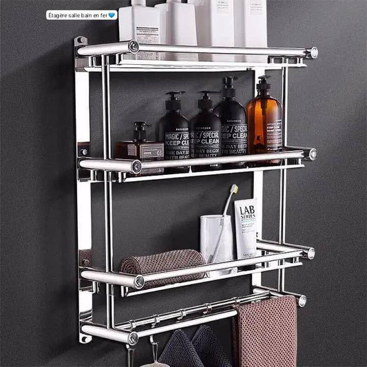 Étagère de salle de bain 4 niveaux