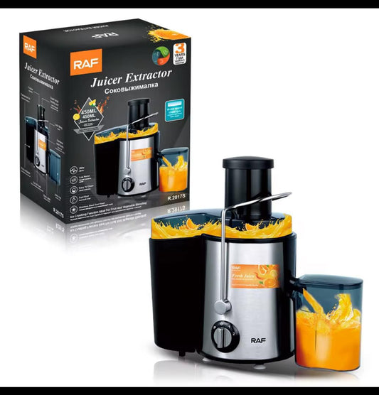 Extracteur de Jus RAF – 450ML | Puissant et Facile à Utiliser