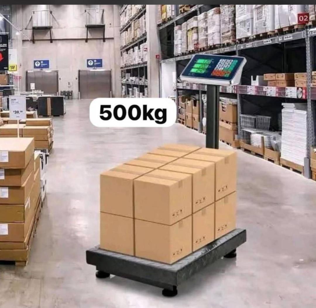 Balance électronique industrielle 500kg – Plateforme de pesage haute précision