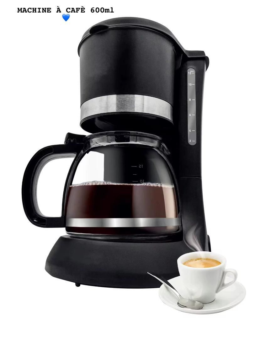 Machine à Café Électrique 600 ml – Simple, Rapide et Efficace