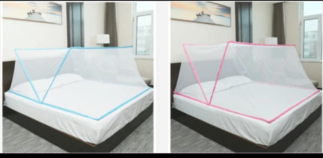 Moustiquaire pliable et portative double lit 3 places