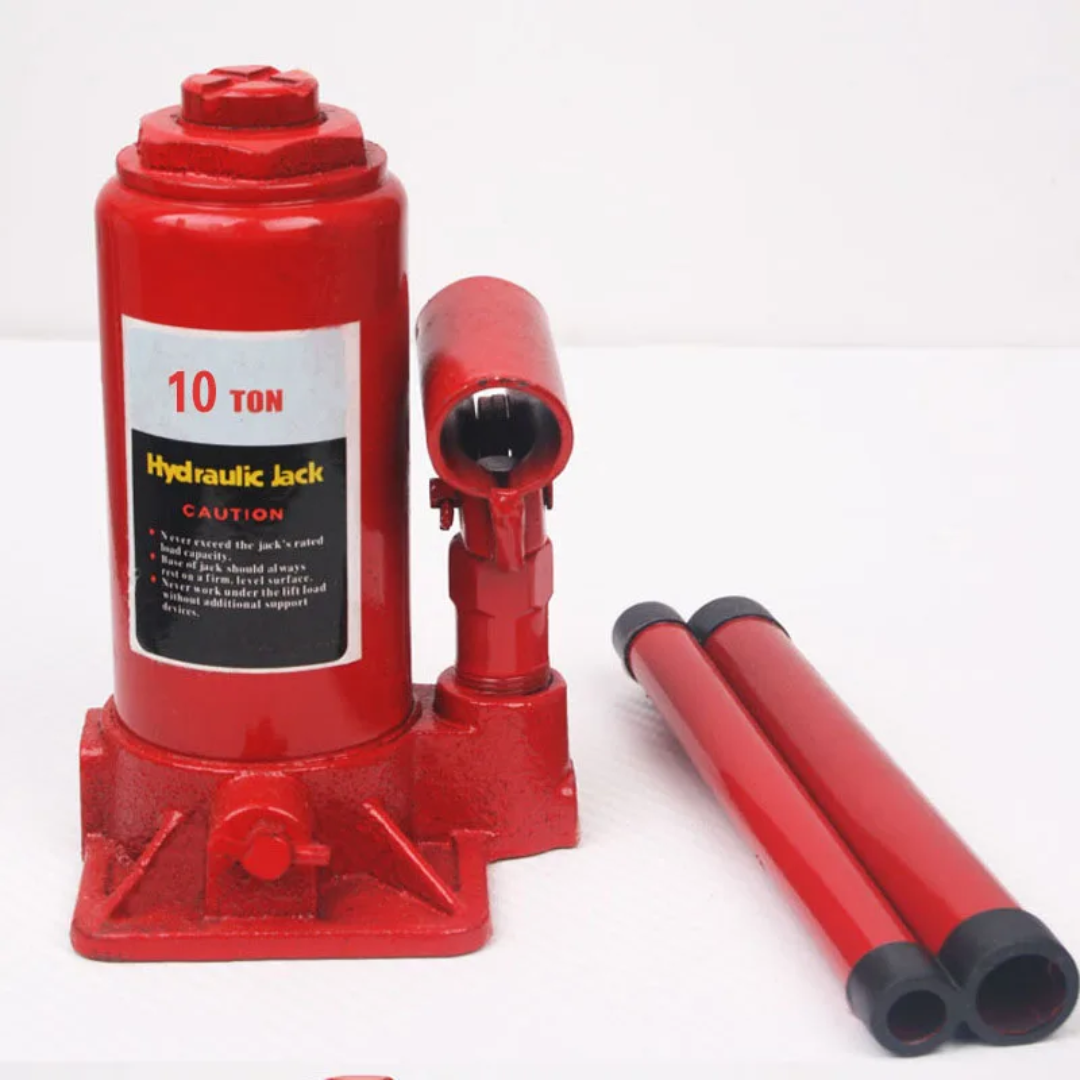 🛠️ Cric Hydraulique 10 Tonnes – Puissant et Sécurisé pour Véhicules Lourds